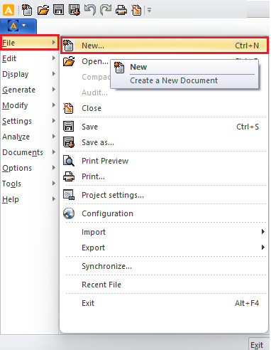 How to create a new project in Advance Design How to create a new project in Advance Design