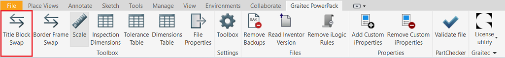 Title Block Swap command Title Block Swap command